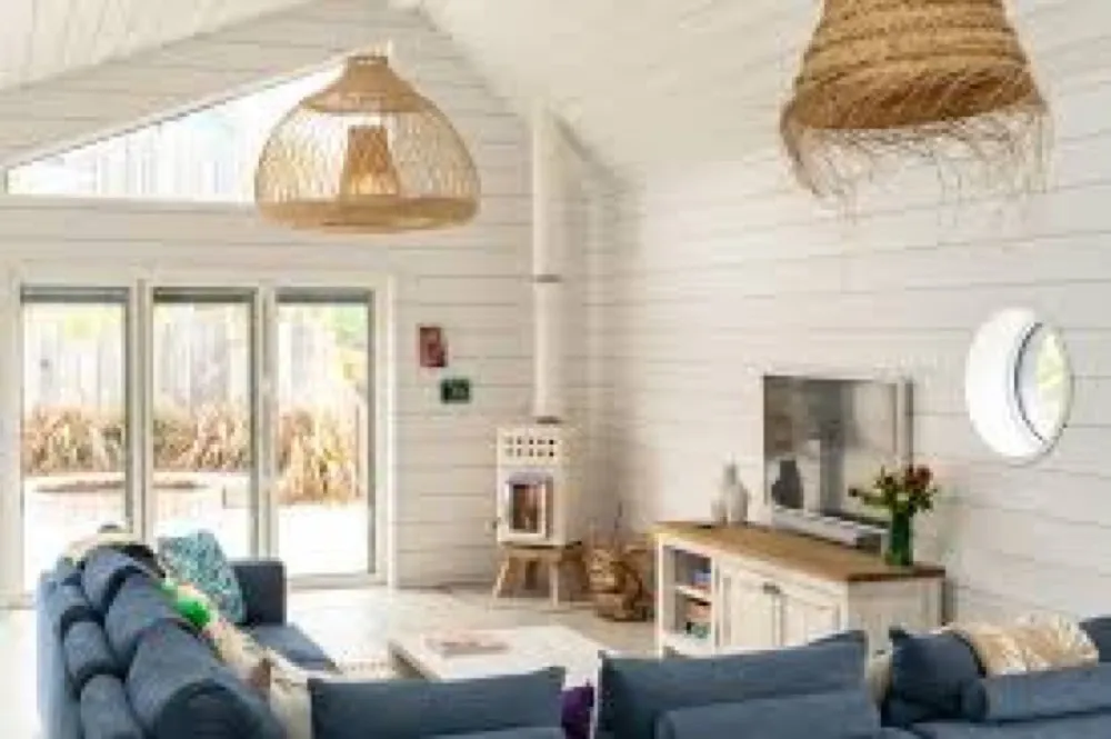 Beach house living room